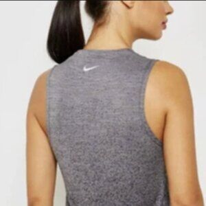 NWT Nike Dri Fit Medalist Running Tank Grey Ombre Medium